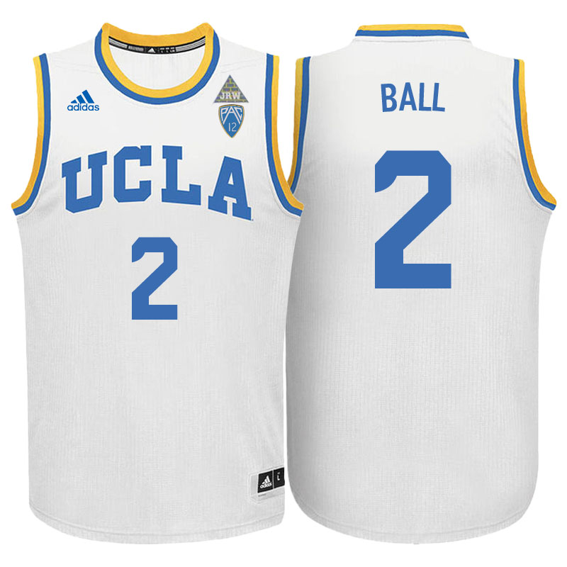 Maglia NBA NCAA UCLA Bruins Ball Bianco